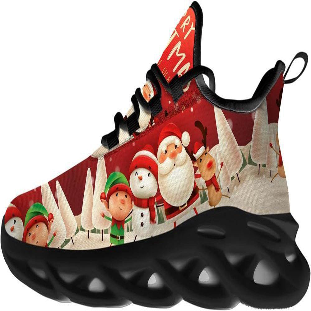 Merry Christmas And Happy New Year My Friend Max Soul Shoes, Christmas Sneakers, Christmas Shoes, Christmas Clunky Sneaker