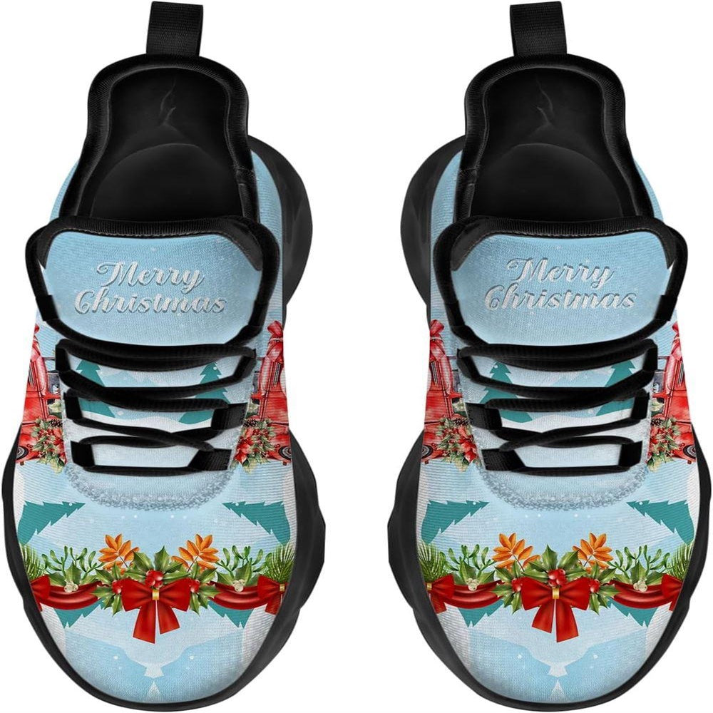 Merry Christmas Car Max Soul Shoes, Christmas Sneakers, Christmas Shoes, Christmas Clunky Sneaker