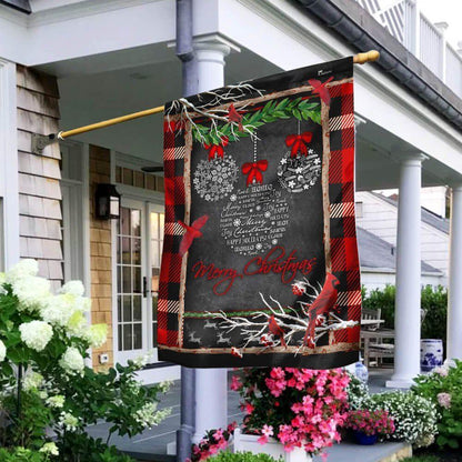 Merry Christmas Flag, Christmas Outdoor Decor Decoration