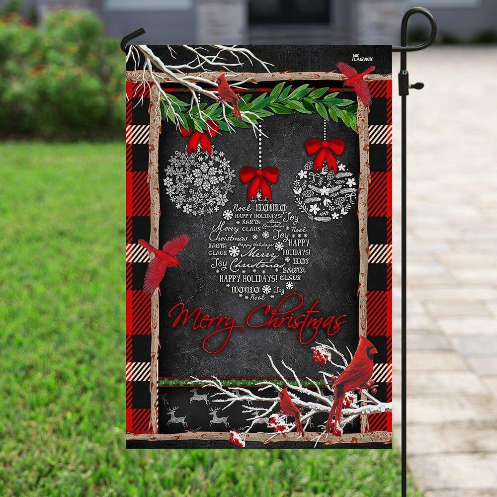 Merry Christmas Flag, Christmas Outdoor Decor Decoration