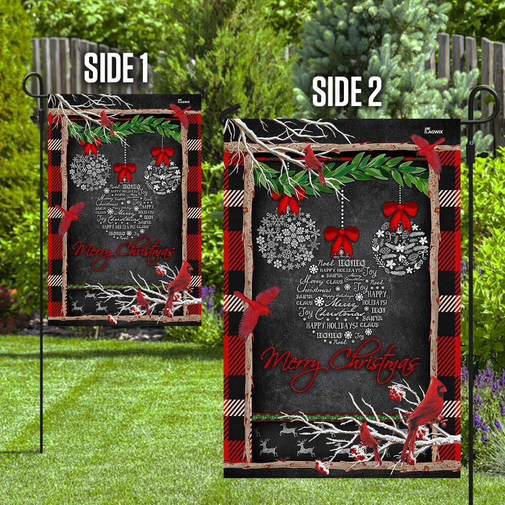 Merry Christmas Flag, Christmas Outdoor Decor Decoration