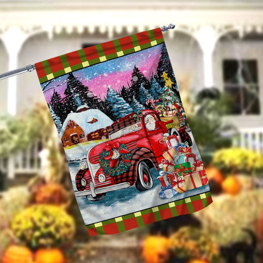 Merry Christmas Garden FlagsXmas, Garden Flags, Outdoor Xmas Flags, Christmas Outdoor Decor