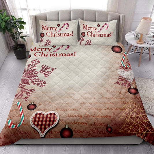 Merrymas Ugly Candymas Ballmass Bedding Set, Christmas Beddings, Xmas Bedding Sets