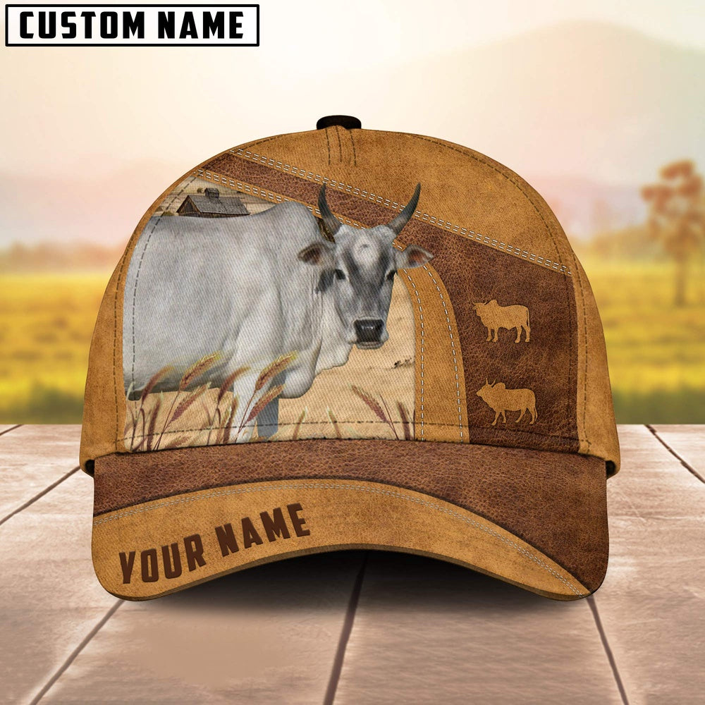 Mini Zebu Custom Name Cap, Farmer Cap, Cap For Farmers, Best Farm Hat, Farm Use Hat