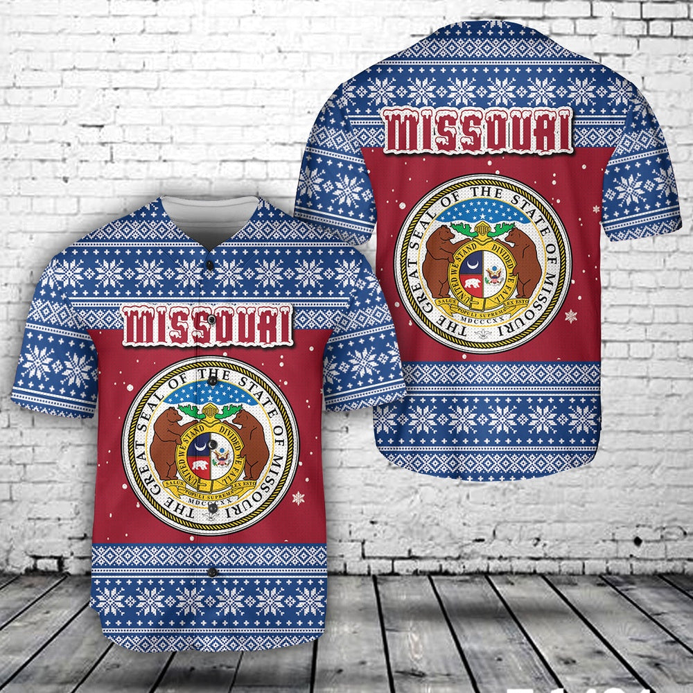 Missouri Merry Christmas Baseball Jerseys, Christmas Ugly Sweater, Sweater Xmas, Ugly Sweater