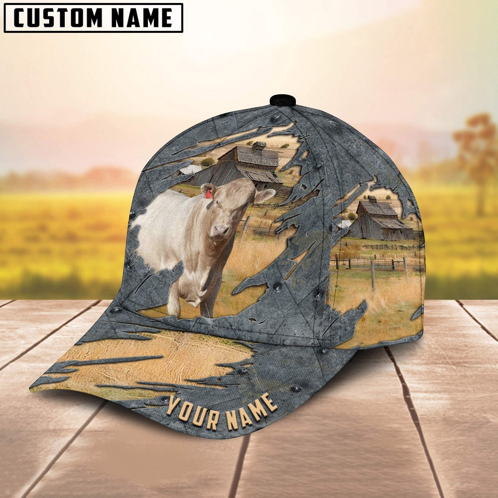Murray Grey Customized Name Cap, Farmer Cap, Cap For Farmers, Best Farm Hat, Farm Use Hat