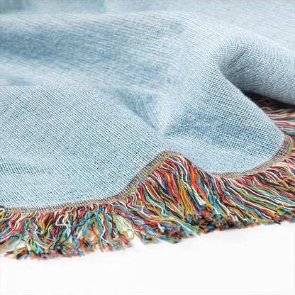 My Soul Smells Like Horses All Over Printed 3D Woven Blanket, Farm Blanket, Farm Animal Blanket