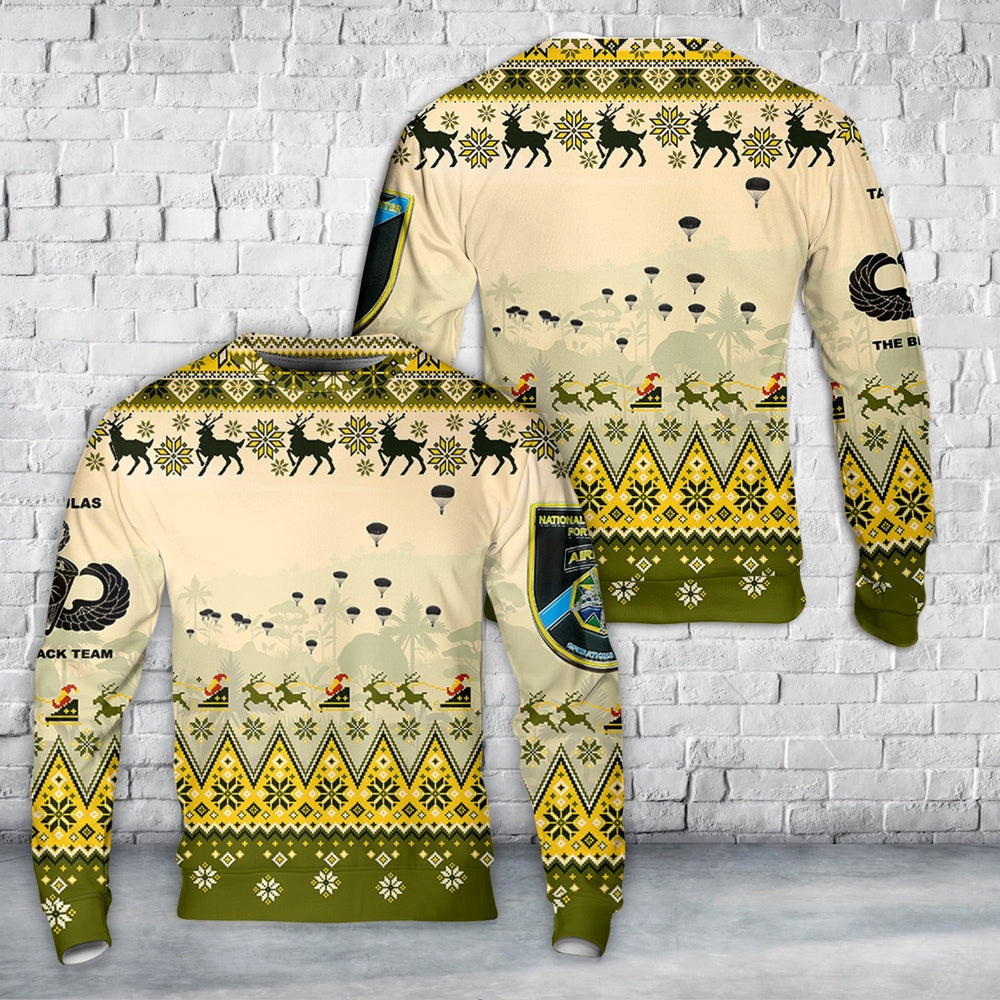 NTC Operations Group Tarantula Airborne Christmas Sweater, Christmas Ugly Sweater, Sweater Xmas, Ugly Sweater