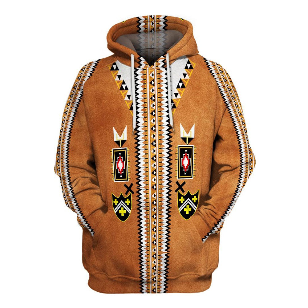 Native American Symmetry Piano All Over Print Hoodie, Native American Hoodie, 3D Native American Hoodie