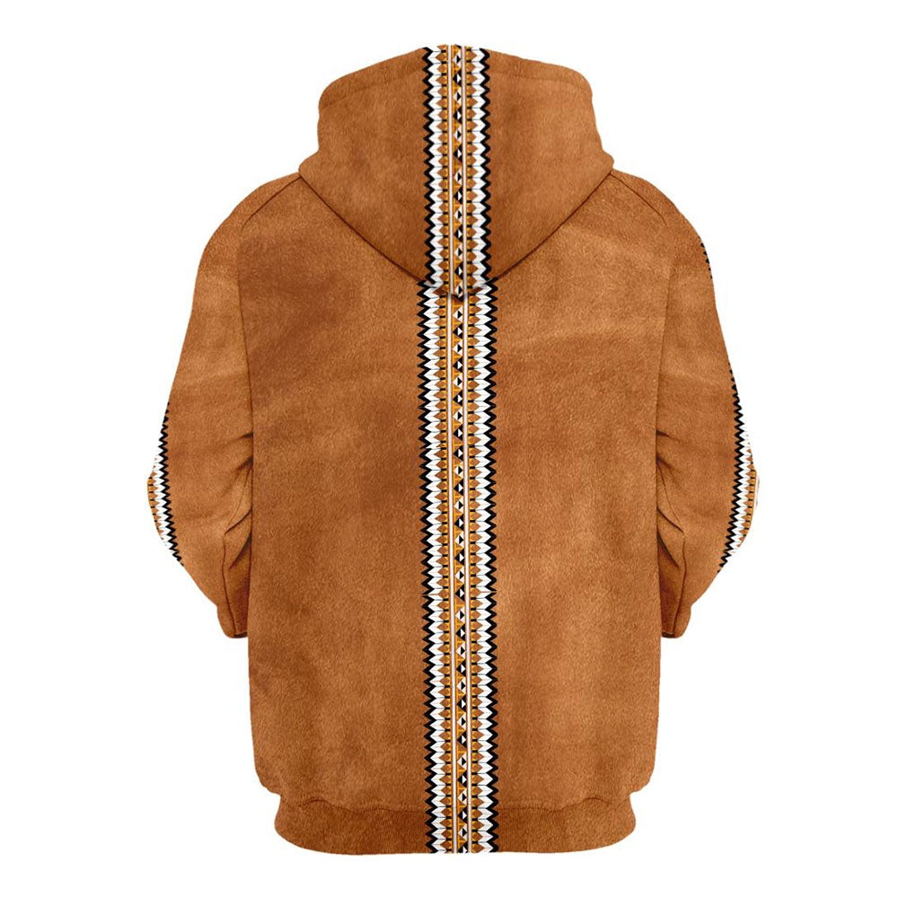 Native American Symmetry Piano All Over Print Hoodie, Native American Hoodie, 3D Native American Hoodie