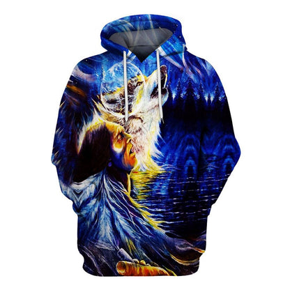 Native American The Curse All Over Print Hoodie, Native American Hoodie, 3D Native American Hoodie