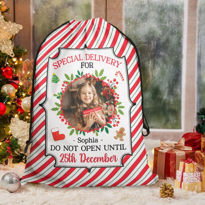 Personalised Christmas Sack, Personalized Photo Santa Bag Christmas Gifts For Kids, Christmas Santa Sacks, Christmas Bag, Christmas Gift