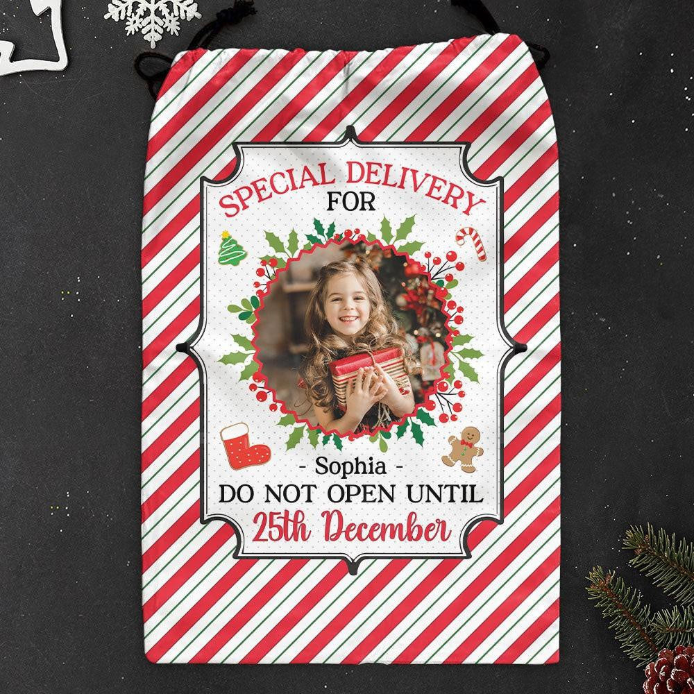 Personalised Christmas Sack, Personalized Photo Santa Bag Christmas Gifts For Kids, Christmas Santa Sacks, Christmas Bag, Christmas Gift