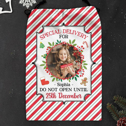 Personalised Christmas Sack, Personalized Photo Santa Bag Christmas Gifts For Kids, Christmas Santa Sacks, Christmas Bag, Christmas Gift