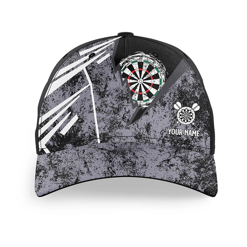 Personalized Grunge Baseball Darts Hat Custom Retro Darts Cap For Dart Lovers Dart, Darts Team Cap Hats