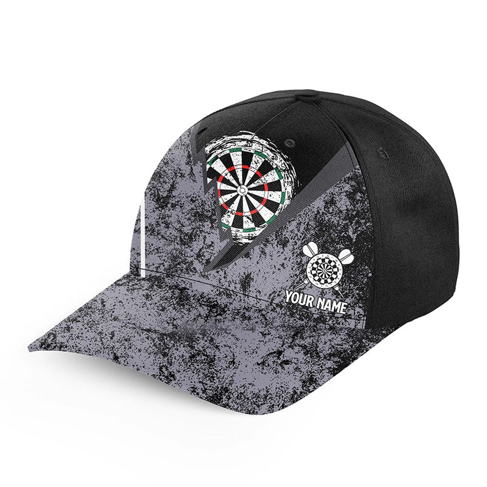Personalized Grunge Baseball Darts Hat Custom Retro Darts Cap For Dart Lovers Dart, Darts Team Cap Hats