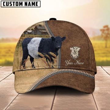 Personalized Name Belted Galloway Farming Cap, Farmer Cap, Cap For Farmers, Best Farm Hat, Farm Use Hat