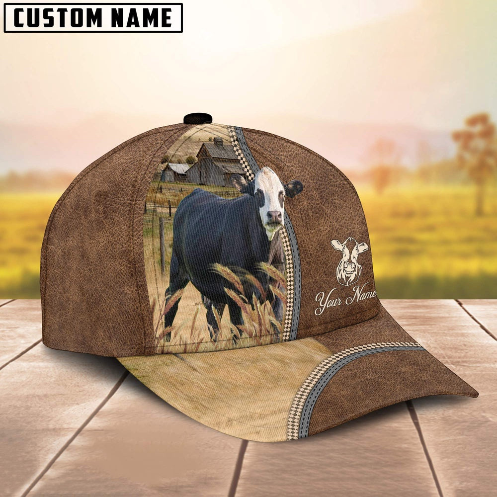 Personalized Name Black Baldy Farming Cap, Farmer Cap, Cap For Farmers, Best Farm Hat, Farm Use Hat
