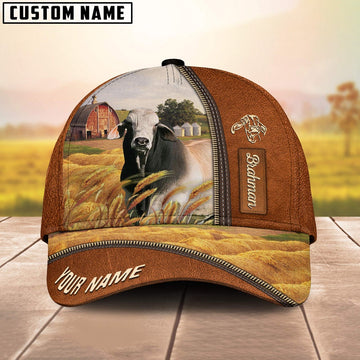 Personalized Name Brahman Barn Farm Cap, Farmer Cap, Cap For Farmers, Best Farm Hat, Farm Use Hat