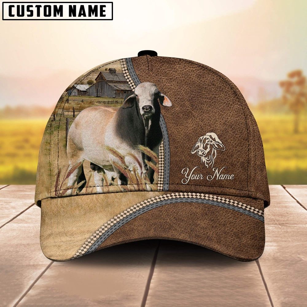 Personalized Name Brahman Farming Cap, Farmer Cap, Cap For Farmers, Best Farm Hat, Farm Use Hat