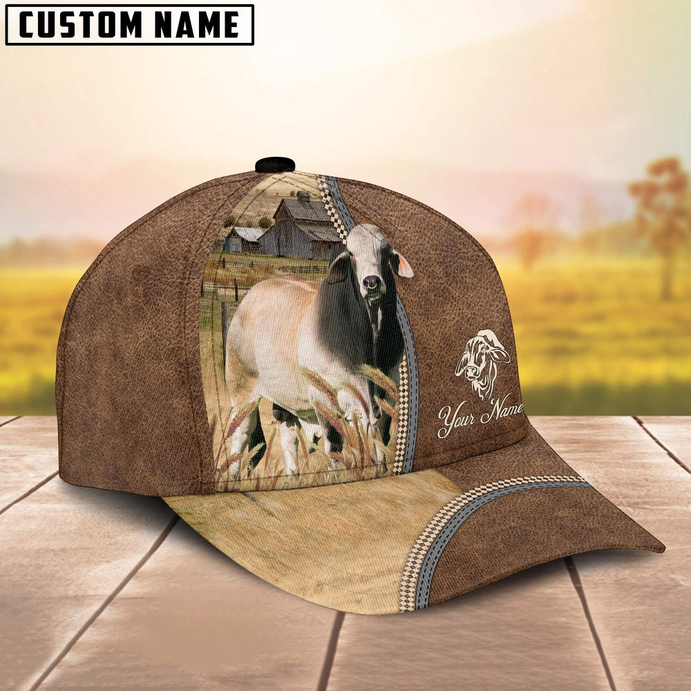 Personalized Name Brahman Farming Cap, Farmer Cap, Cap For Farmers, Best Farm Hat, Farm Use Hat