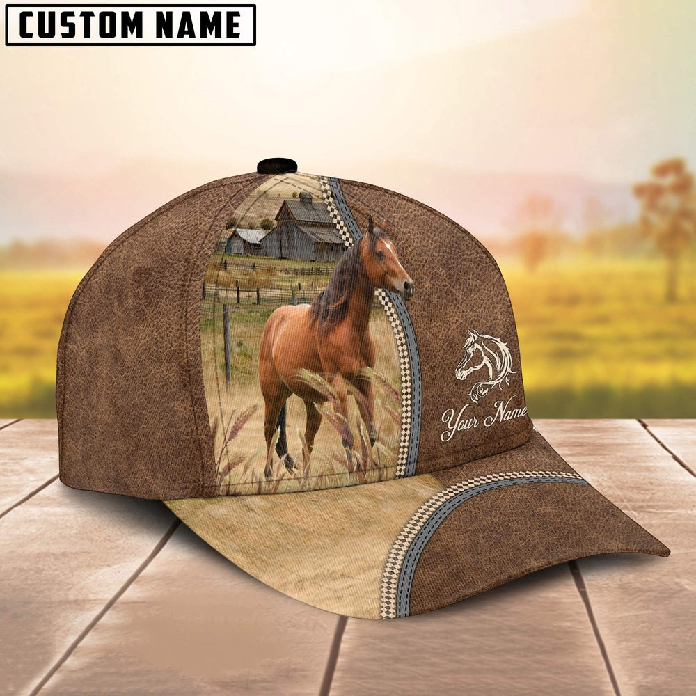 Personalized Name Horse Farming Cap, Farmer Cap, Cap For Farmers, Best Farm Hat, Farm Use Hat