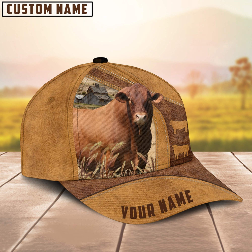 Personalized Name Senepol Cattle Cap, Farmer Cap, Cap For Farmers, Best Farm Hat, Farm Use Hat