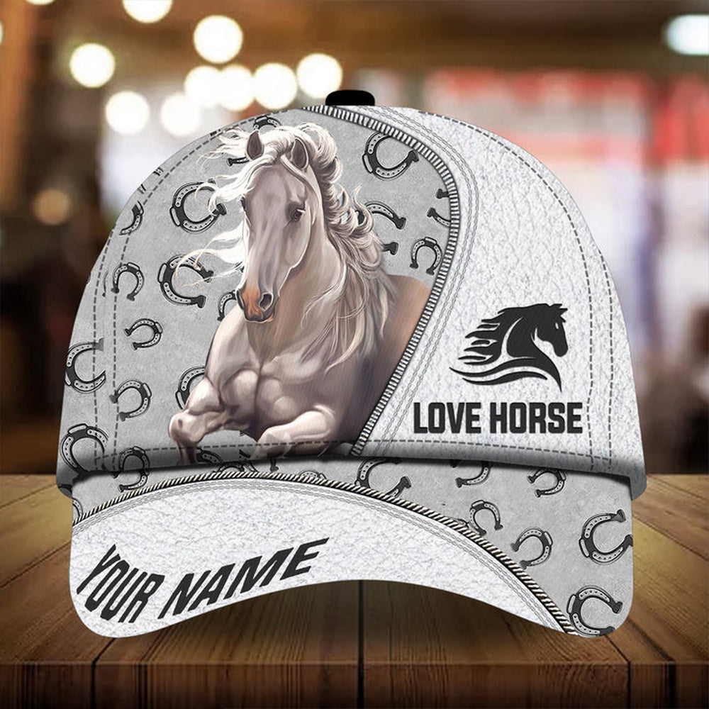 Personalized epic art horse Happiness zip leather pattern cap, Farmer Cap, Cap For Farmers, Best Farm Hat, Farm Use Hat