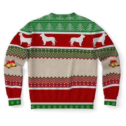 Pitbull Terrier Dog Ugly Christmas Sweater, Christmas Ugly Sweater, Sweater Xmas, Ugly Sweater