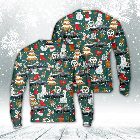 Pontiac Trans Am 1979 Ugly Christmas Sweater, Christmas Ugly Sweater, Sweater Xmas, Ugly Sweater