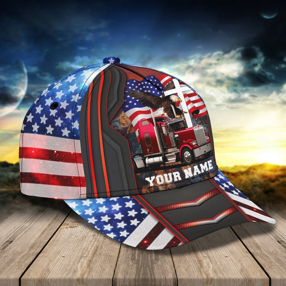 Pride Trucker Customized Name 3D Cap, Farmer Cap, Cap For Farmers, Best Farm Hat, Farm Use Hat