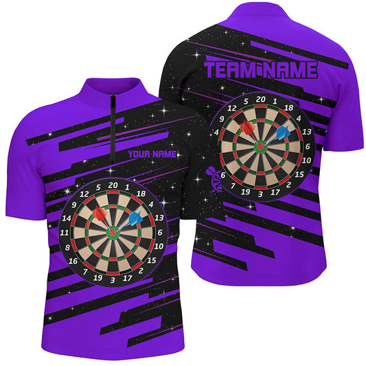 Purplee Darts Board Darts Jerseys Jerseys Shirts For Men Custom Team League Darts Shirt, Darts Team Jersey Shirt