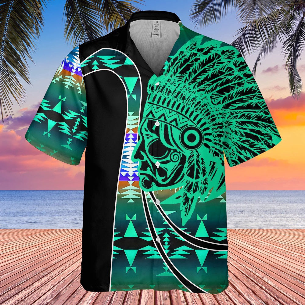 Rain Dance Native American Hawaiian Shirt, America Shirt, Native American Hawaiian Shirt