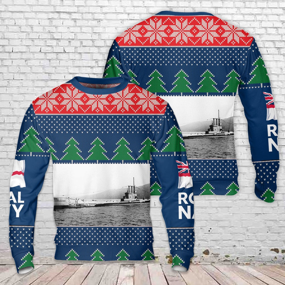 Royal Navy HMS Artful (P456) Amphion-class submarine Christmas Sweater, Christmas Ugly Sweater, Sweater Xmas, Ugly Sweater