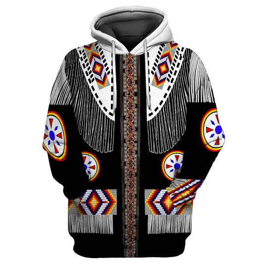 Sacrifice To the Gods Native American All Over Printed Hoodie, Native American Hoodie, 3D Native American Hoodie