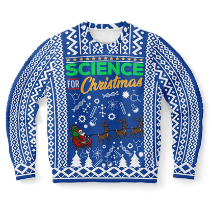 Science for Christmas Ugly Christmas Sweater, Christmas Ugly Sweater, Sweater Xmas, Ugly Sweater