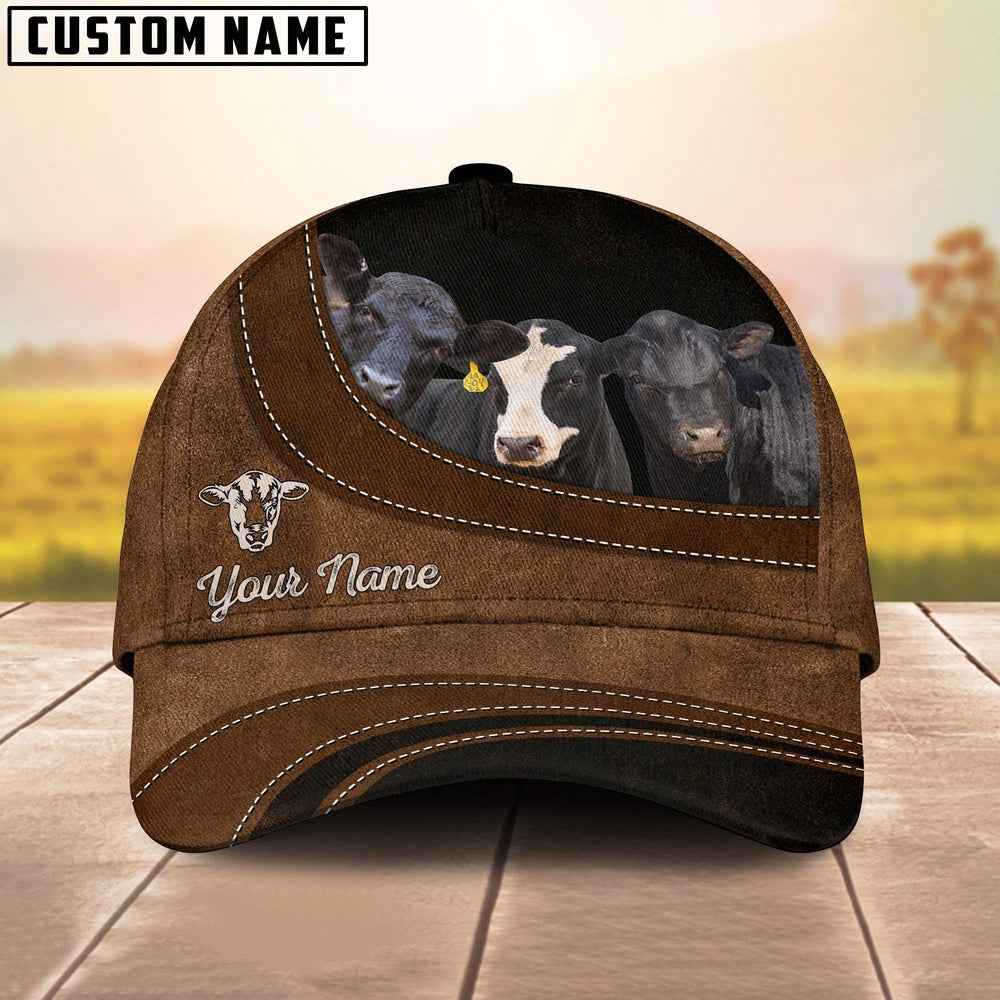 Sim Angus Happiness Customized Name Cap, Farmer Cap, Cap For Farmers, Best Farm Hat, Farm Use Hat