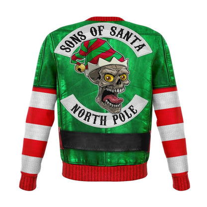 Son Of Santa North Pole Christmas Ugly Sweater, Christmas Ugly Sweater, Sweater Xmas, Ugly Sweater