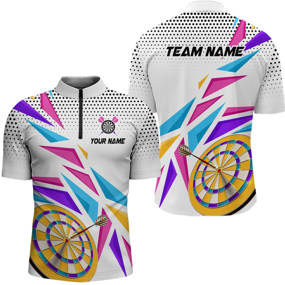 Sports Style Colorful Darts Jersey Shirt Custom Darts Shirt For Men Dart Team Jersey, Darts Team Jersey Shirt