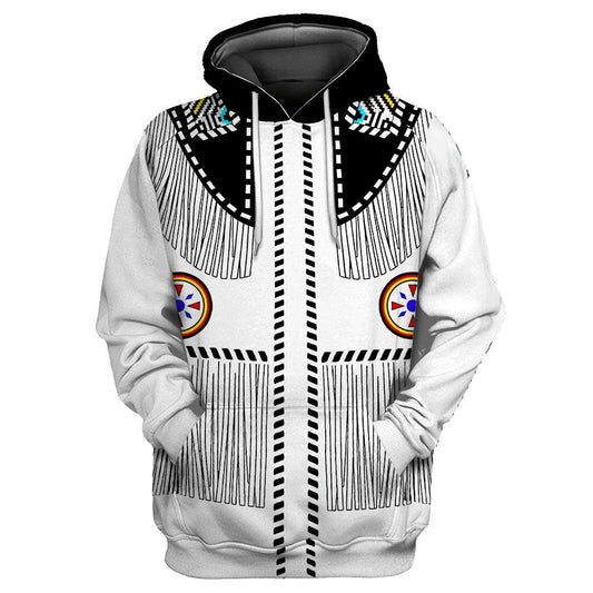 Symbol Of The Sun Native American All Over Printed Hoodie, Native American Hoodie, 3D Native American Hoodie