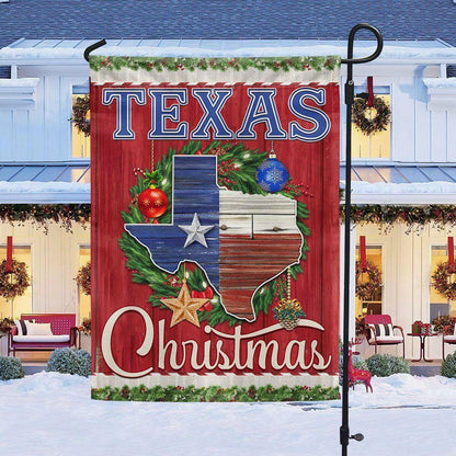 Texas Christmas Flag Merry Christmas, Christmas Outdoor Decor Decoration