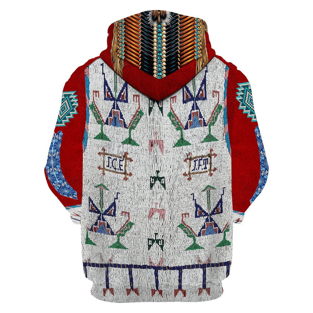 Thanksgiving Native American All Over Printed Hoodie, Native American Hoodie, 3D Native American Hoodie