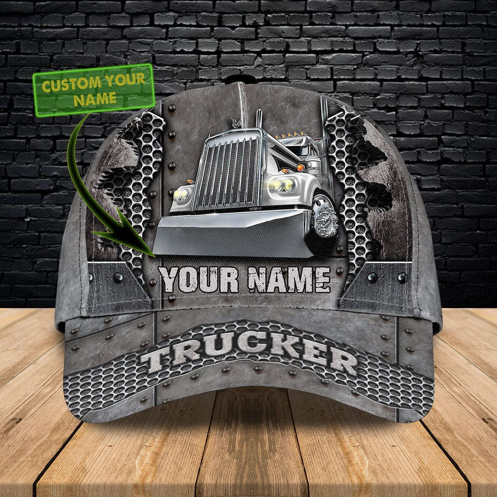 Trucker 3 Customized Name 3D Cap, Farmer Cap, Cap For Farmers, Best Farm Hat, Farm Use Hat