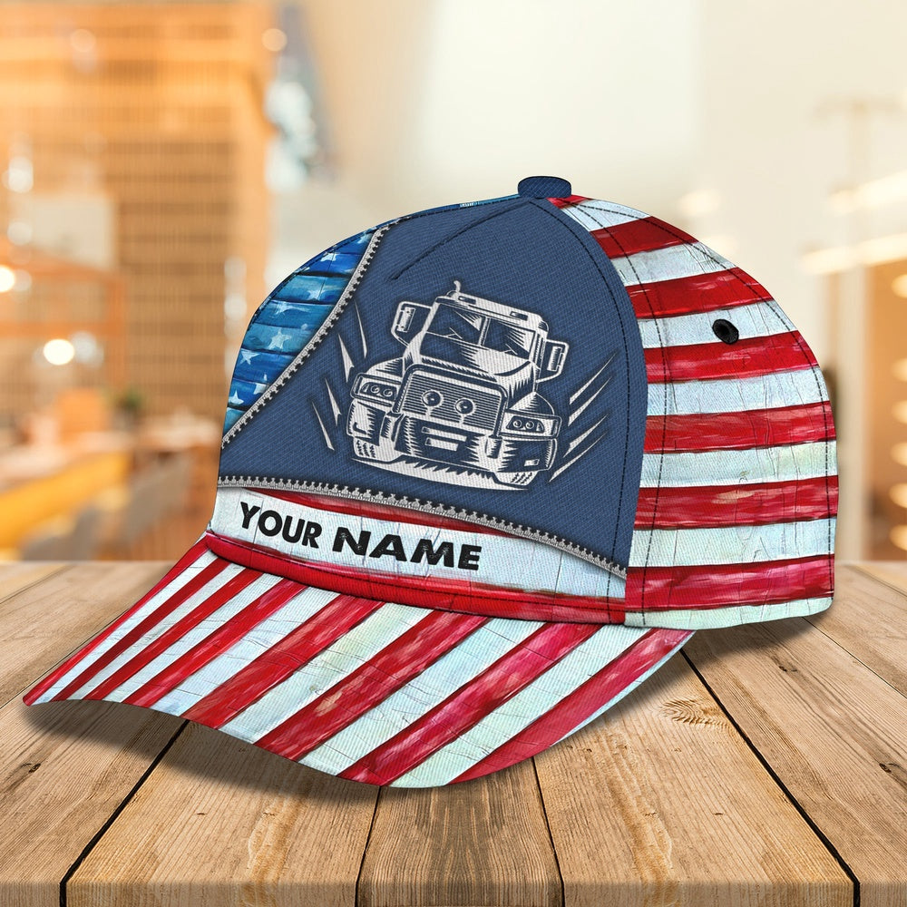 Trucker America Customized Name 3D Cap, Farmer Cap, Cap For Farmers, Best Farm Hat, Farm Use Hat