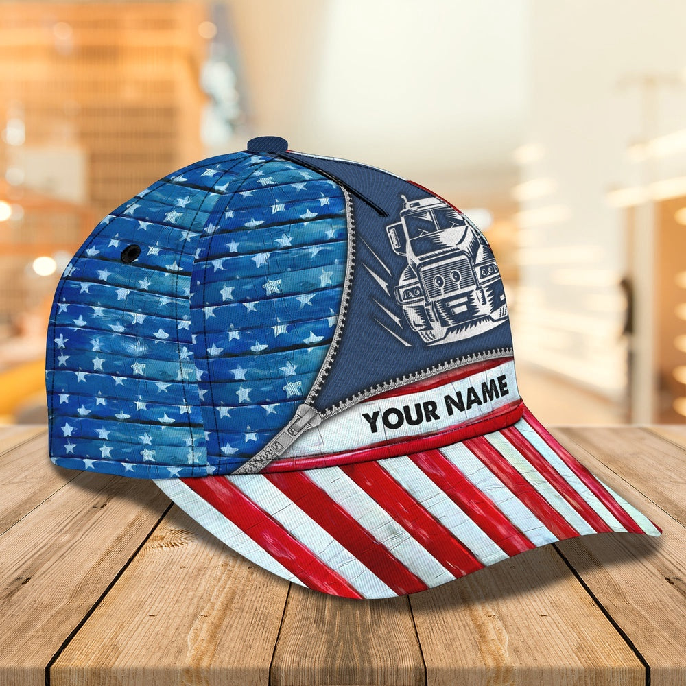 Trucker America Customized Name 3D Cap, Farmer Cap, Cap For Farmers, Best Farm Hat, Farm Use Hat