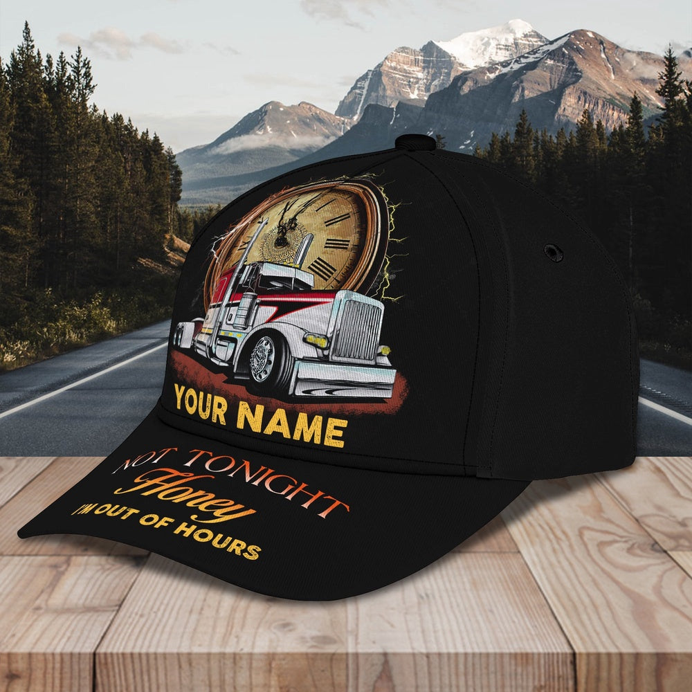 Trucker Not Tonight Customized Name 3D Cap, Farmer Cap, Cap For Farmers, Best Farm Hat, Farm Use Hat