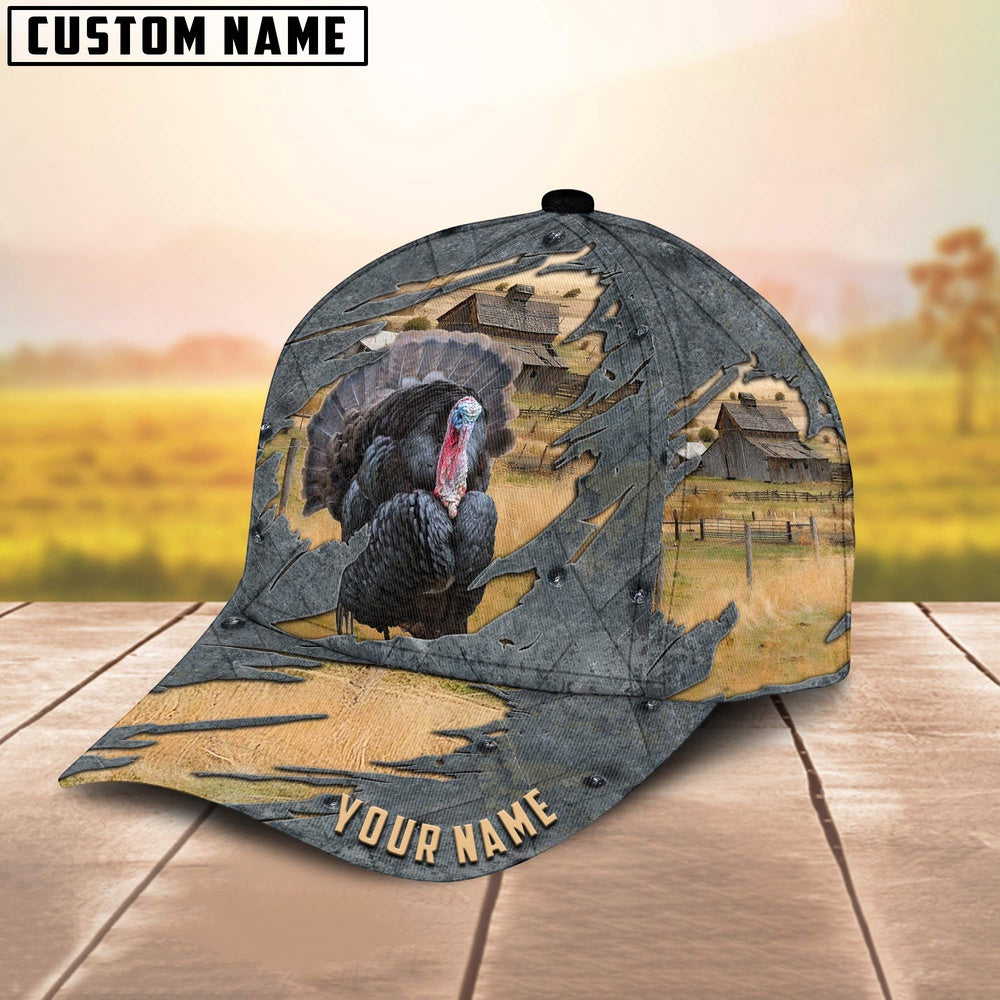 Turkey Customized Name Cap, Farmer Cap, Cap For Farmers, Best Farm Hat, Farm Use Hat
