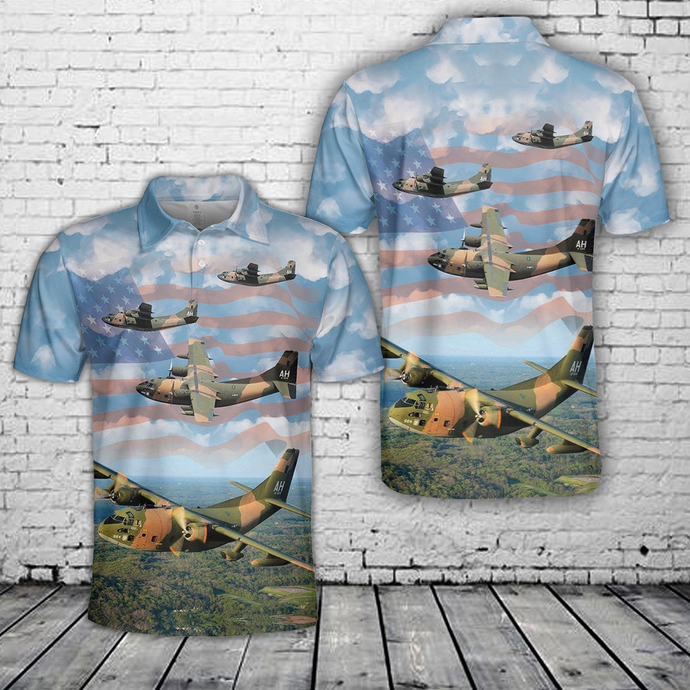 US Air Force C-123 Provider Polo Shirt, Veteran Polo Shirt
