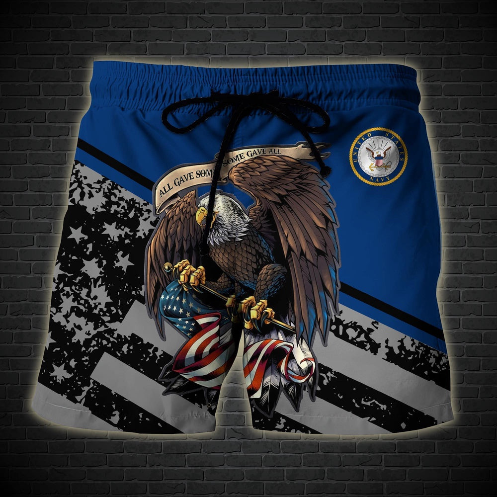 US NAVY Military Hawaiian Short, Men Shorts Veteran, Short Military, Short Beach, Us Military Shorts