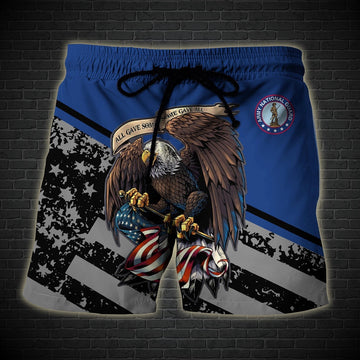 US National Guard Military Hawaiian Short, Men Shorts Veteran, Short Military, Short Beach, Us Military Shorts